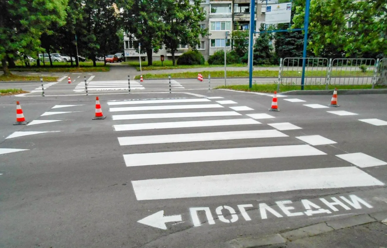 19-годишен шофьор блъсна жена на пешеходна пътека в Бургас