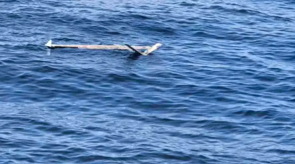 Военни унищожиха дрон в Черно море край Ахтопол